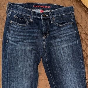 Lucky Brand Women's Dark Indigo Skinny Jeans